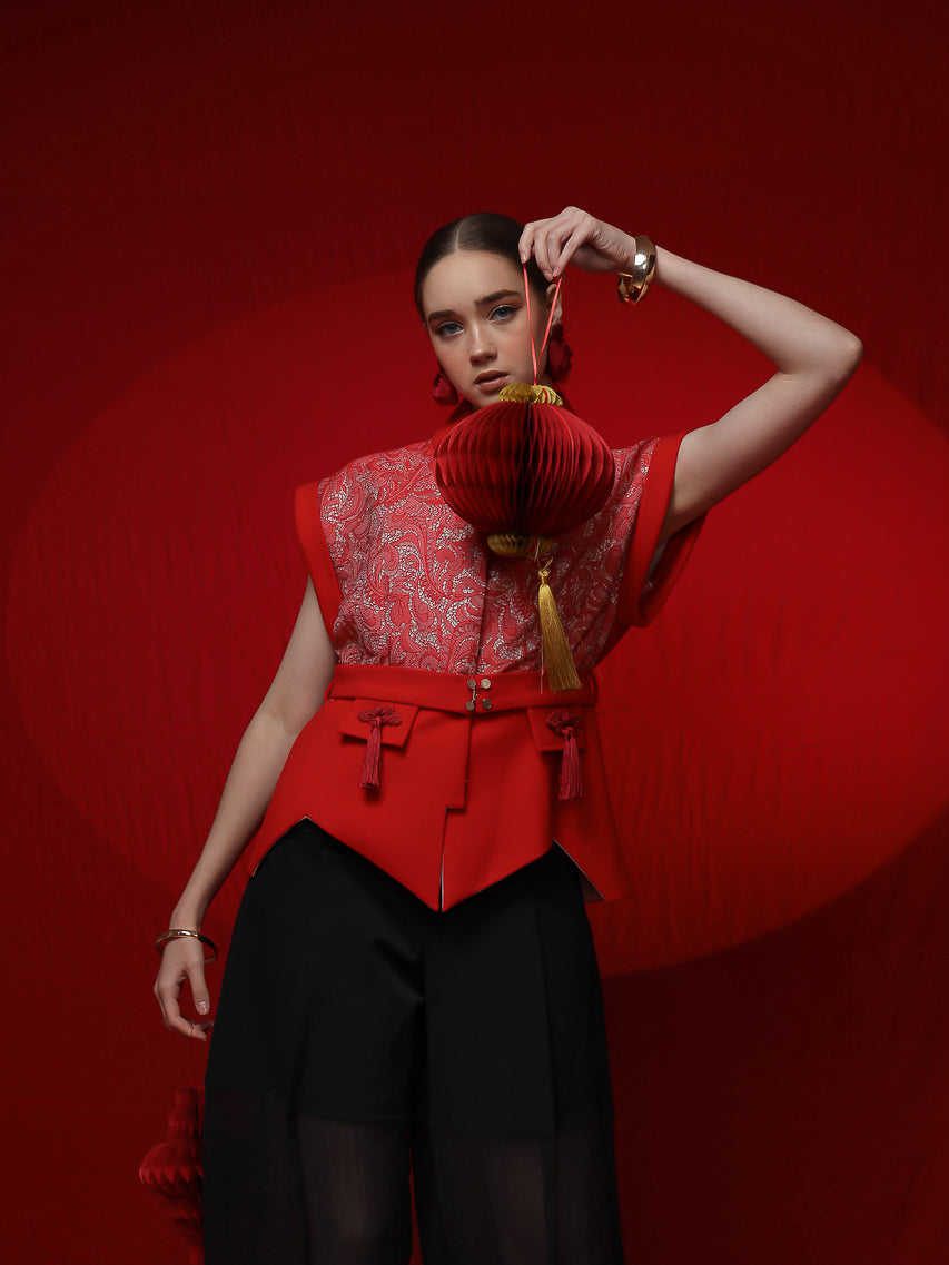 Bloom et Champs AK Kimono Wave Merah