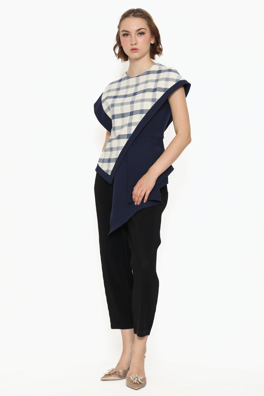 Bloom et Champs Tweed Navy Top