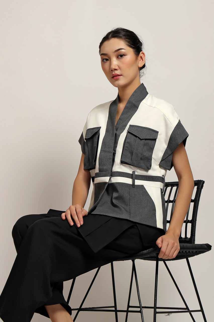 Bloom et Champs AK Kimono Kantong Blouse