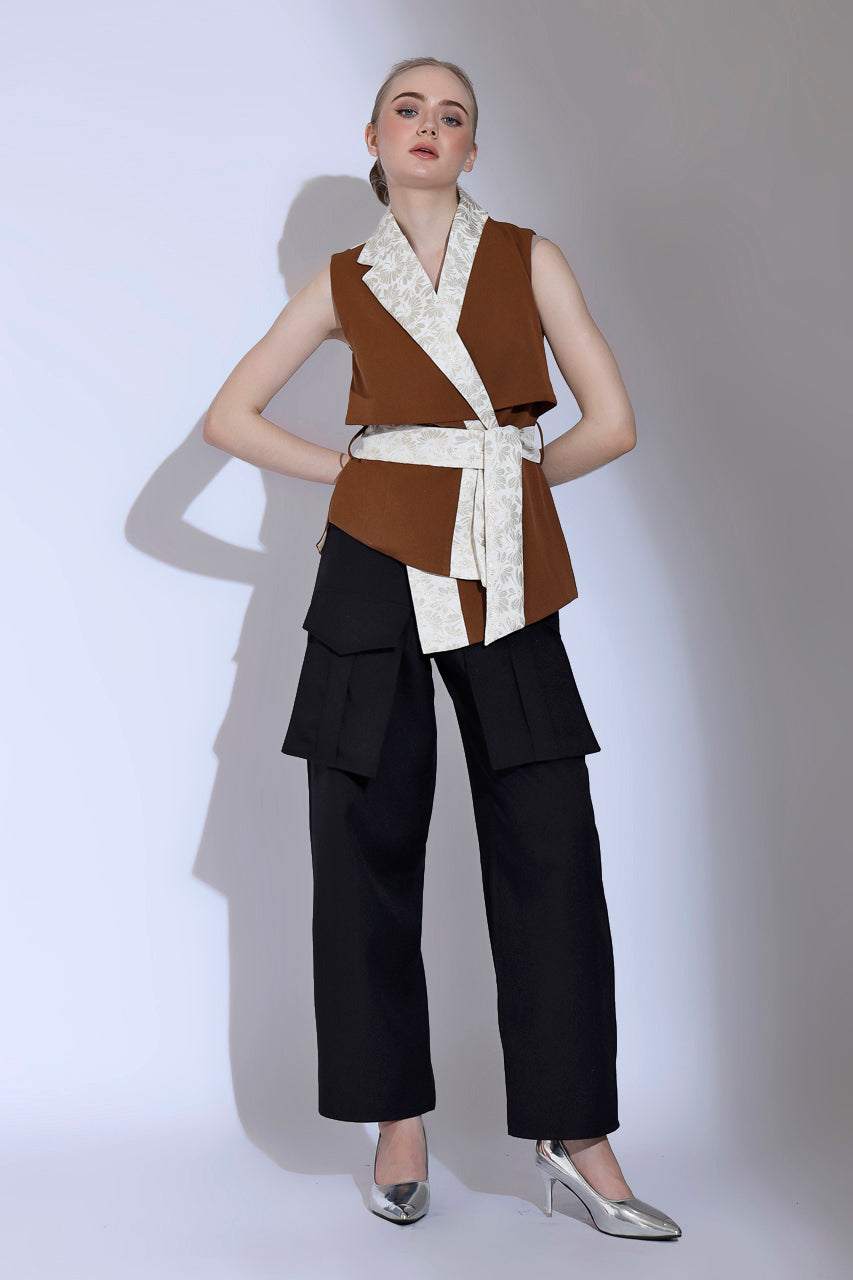 Bloom et Champs Vest Jinjet Terracotta