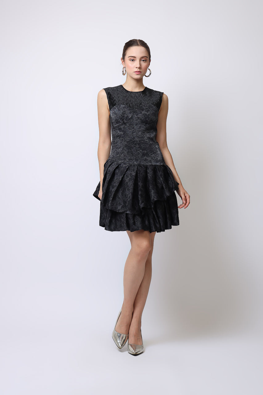 Bloom et Champs Dress ACL Grey Lace