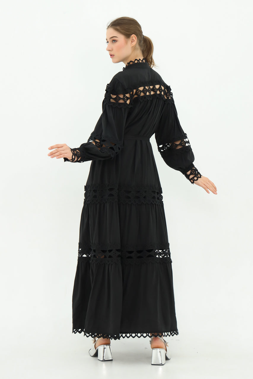 Bloom Lace Long Dress