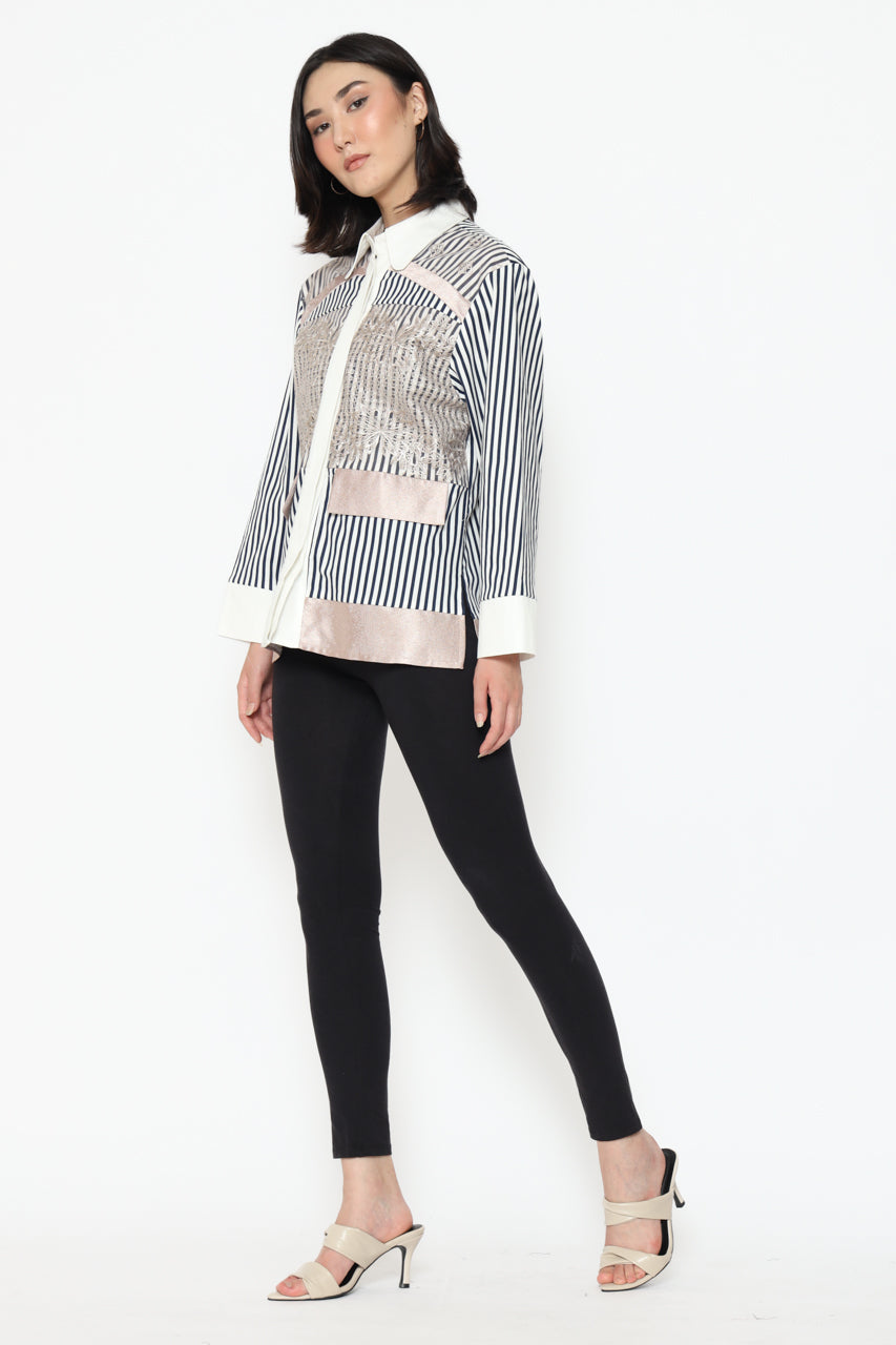 Bloom et Champs Kemeja Tile Sakura