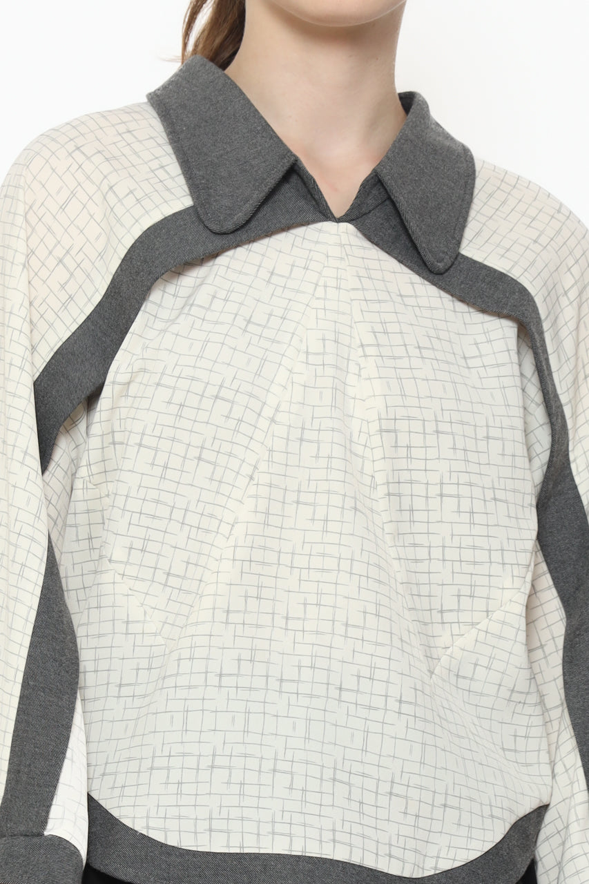 Bloom et Champs Kemeja Lintang in Beige