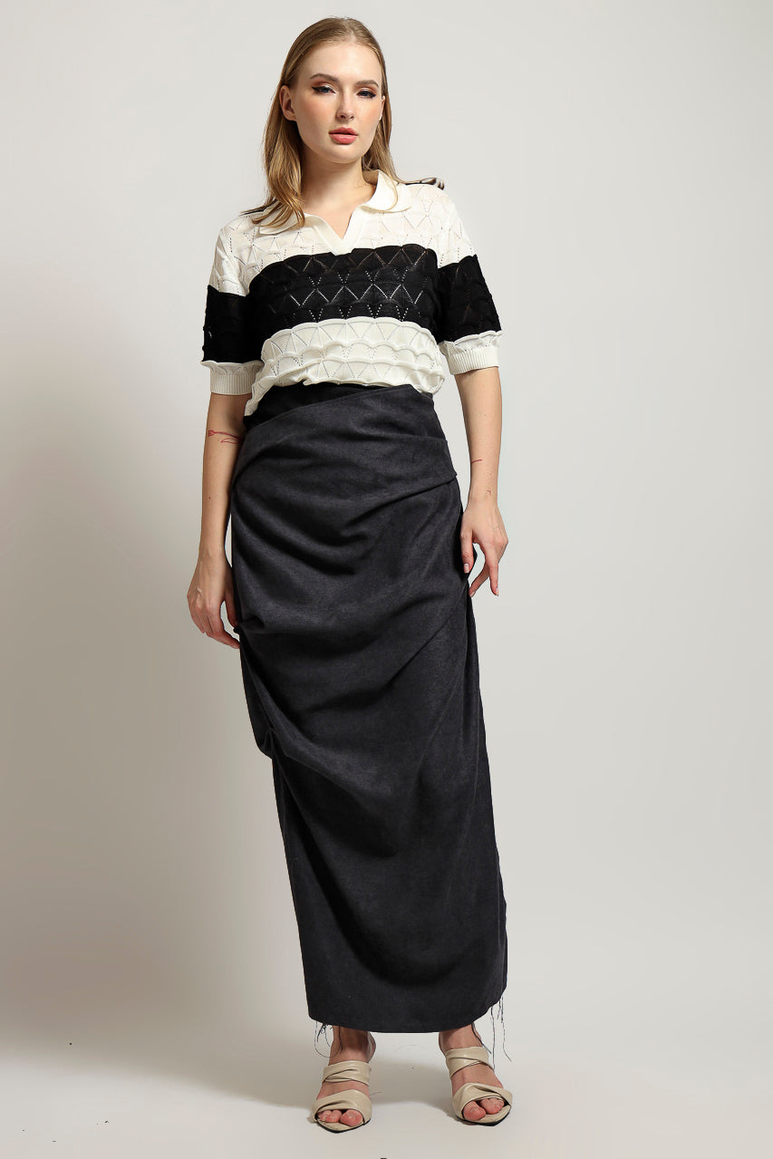 Bloom et Cotton Stripe Knit