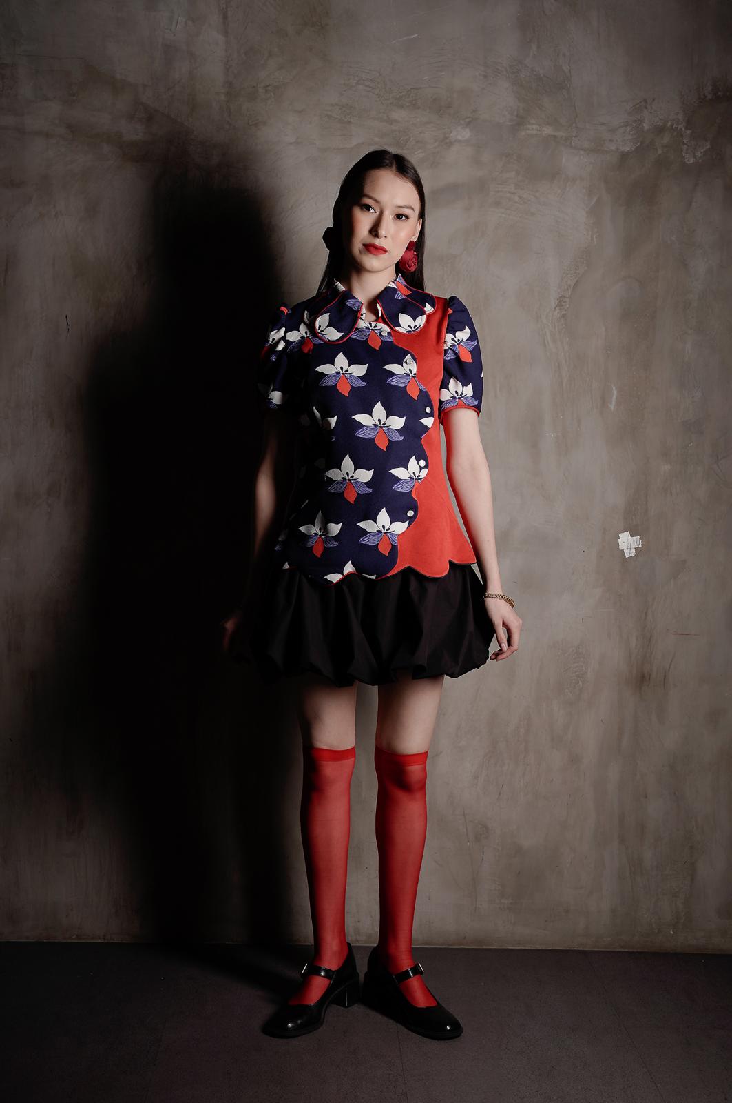 Bloom et Champs Scalloped Sakura Shirt