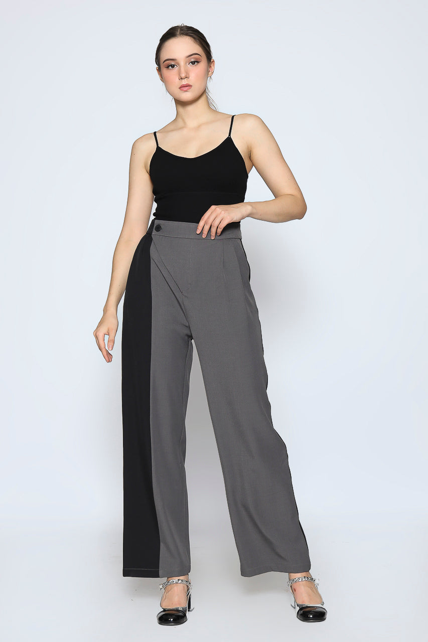 Bloom et Cotton Grey Combination Pants