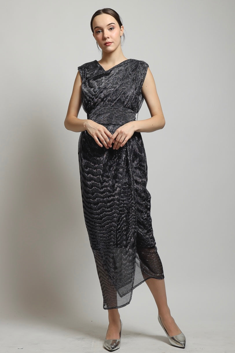 Bloom et Champs Silverish Dress