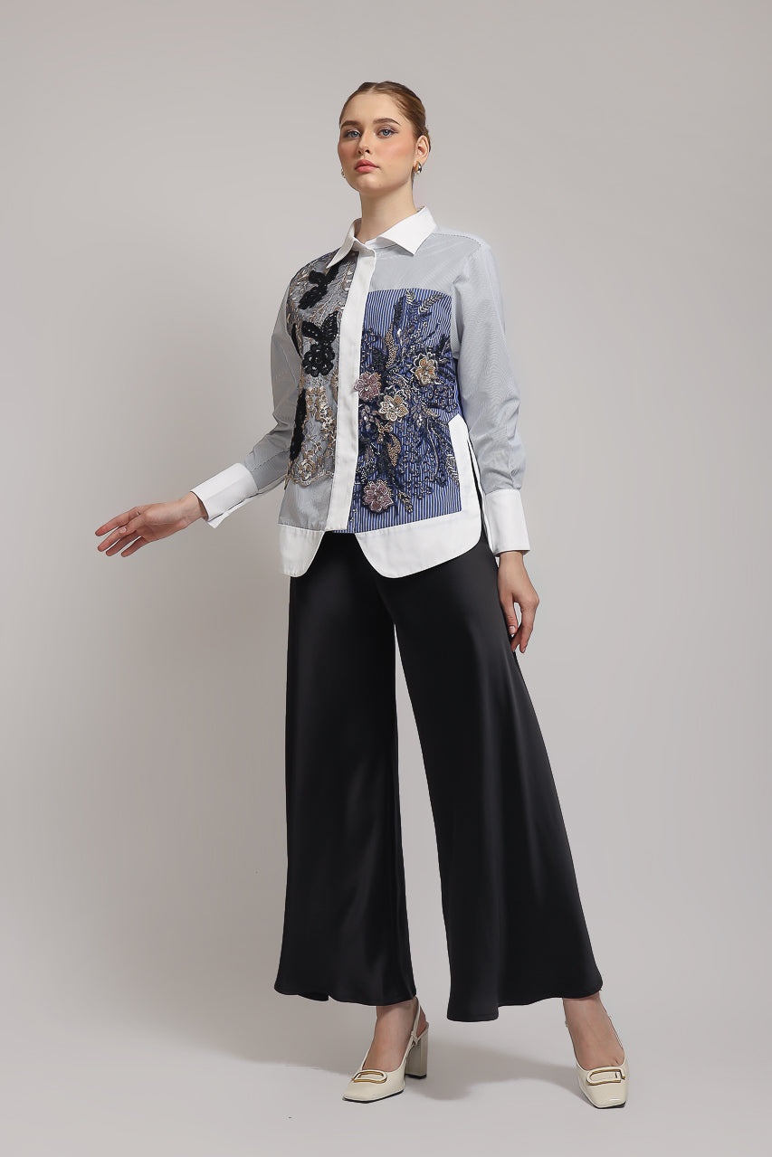 Bloom et Champs Kemeja BB Mote Navy