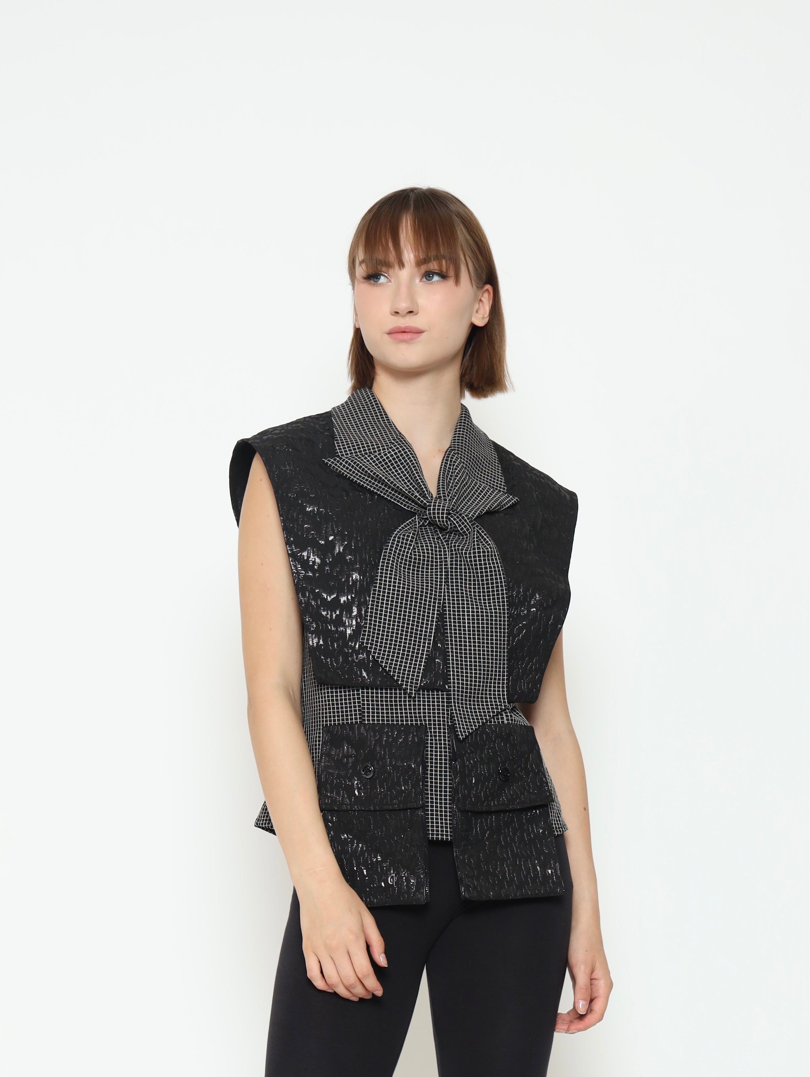 Bloom Et Champs Top Dasi Jacquard