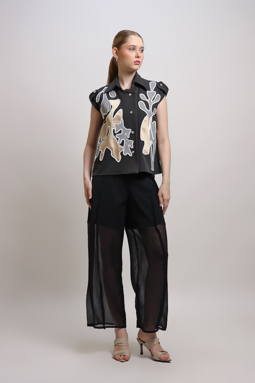 Bloom et Champs Banyan Vest / Celana Alena Chiffon