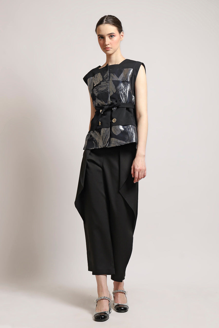 Bloom et Champs Top Jacquard Obi