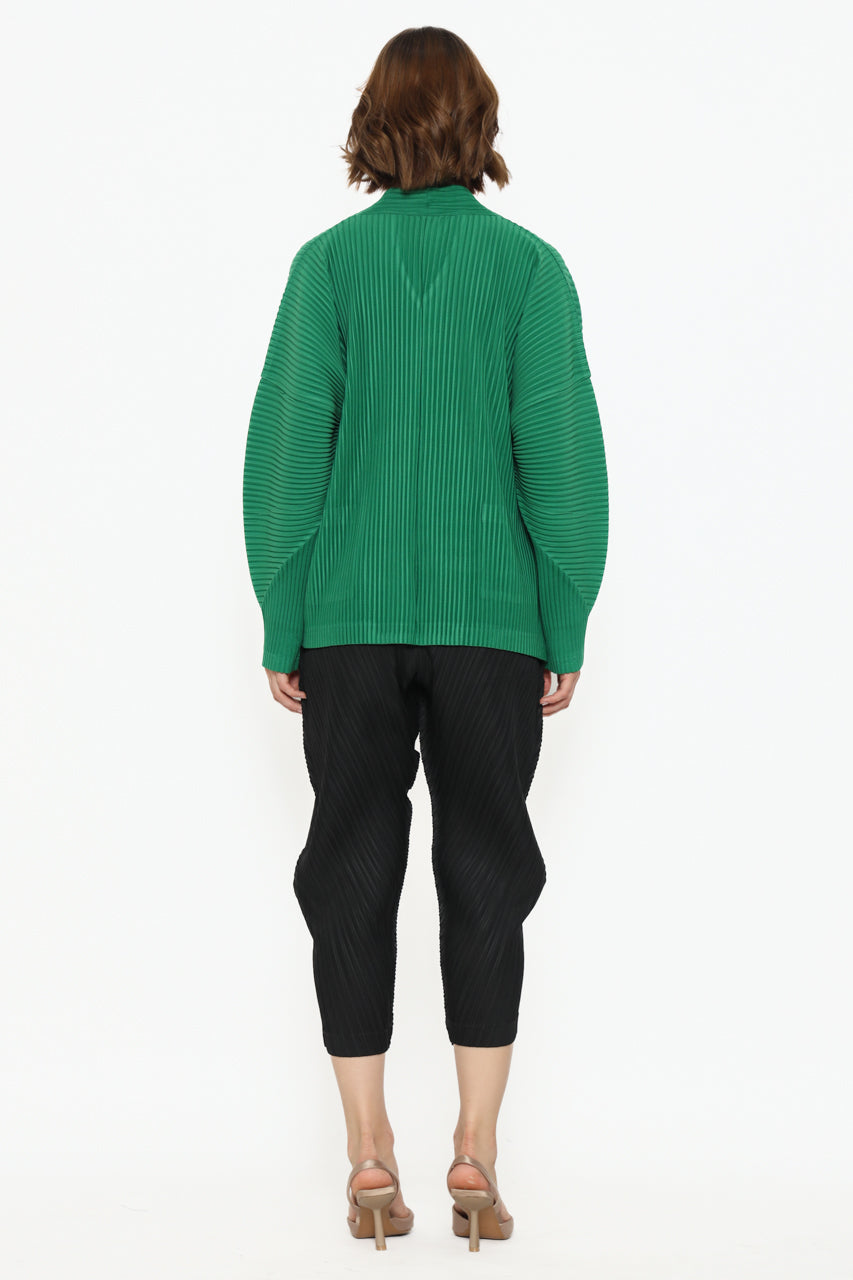 Bloom et Champs Vertical Outer Pleats/Parallel Pleats Pants