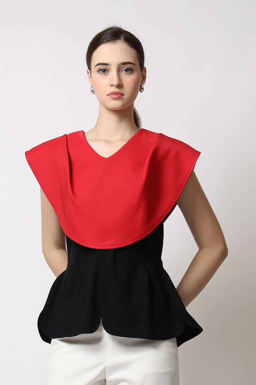 Bloom et Champs Red Selena Top