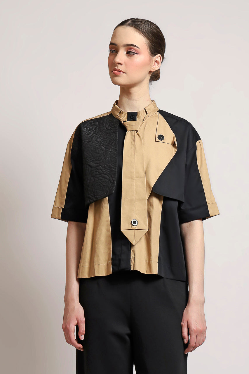 Bloom et Champs Kemeja Dasi Daisy Mocha