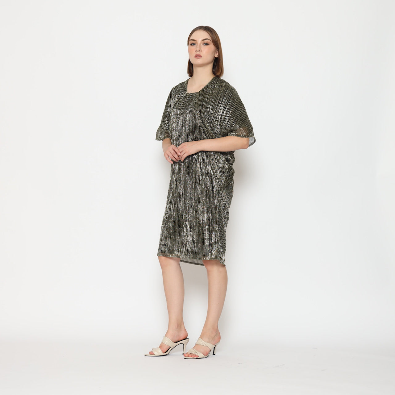 Bloom et Champs Dress Pleats Copper