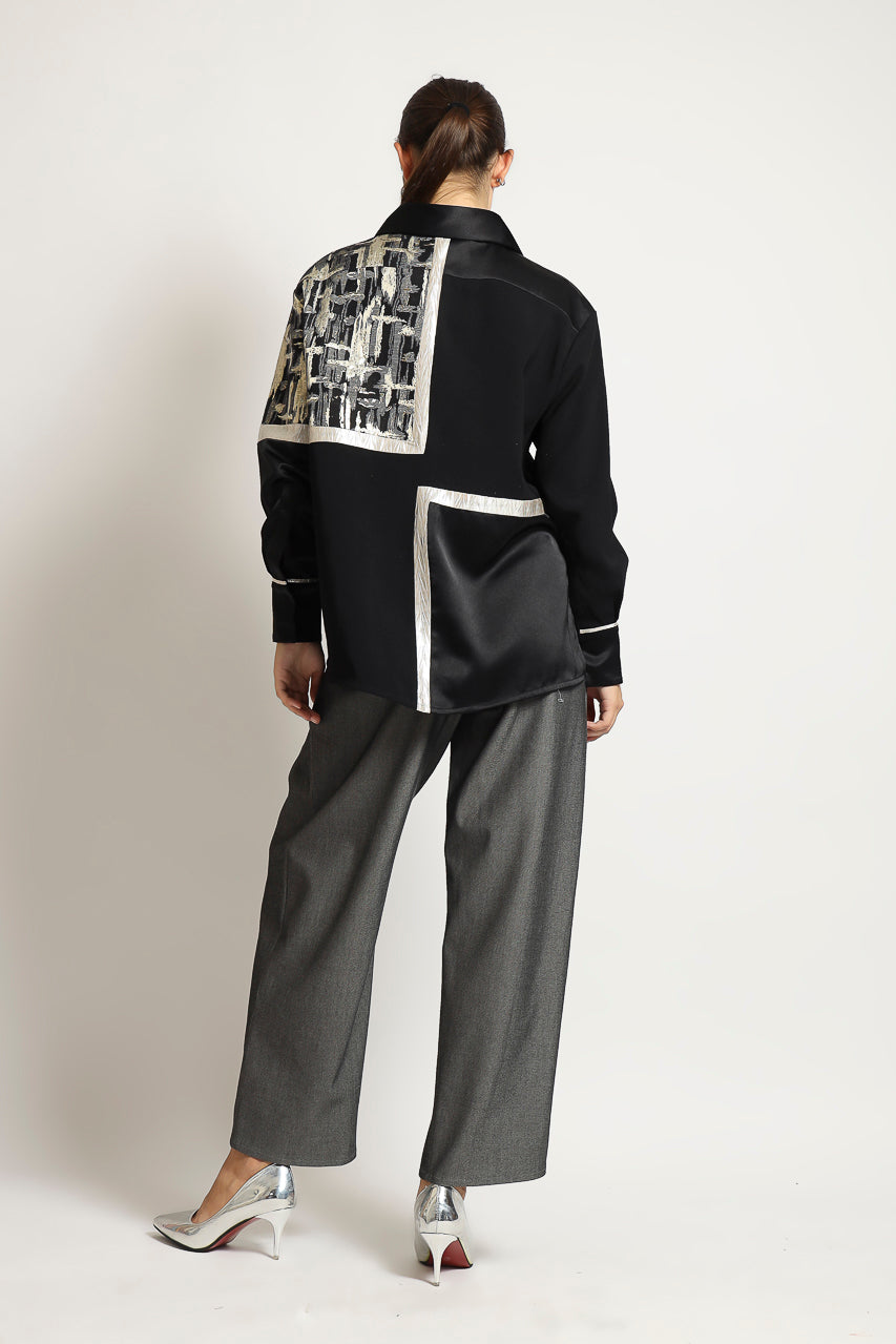 Bloom et Champs Kemeja Jacquard Siku