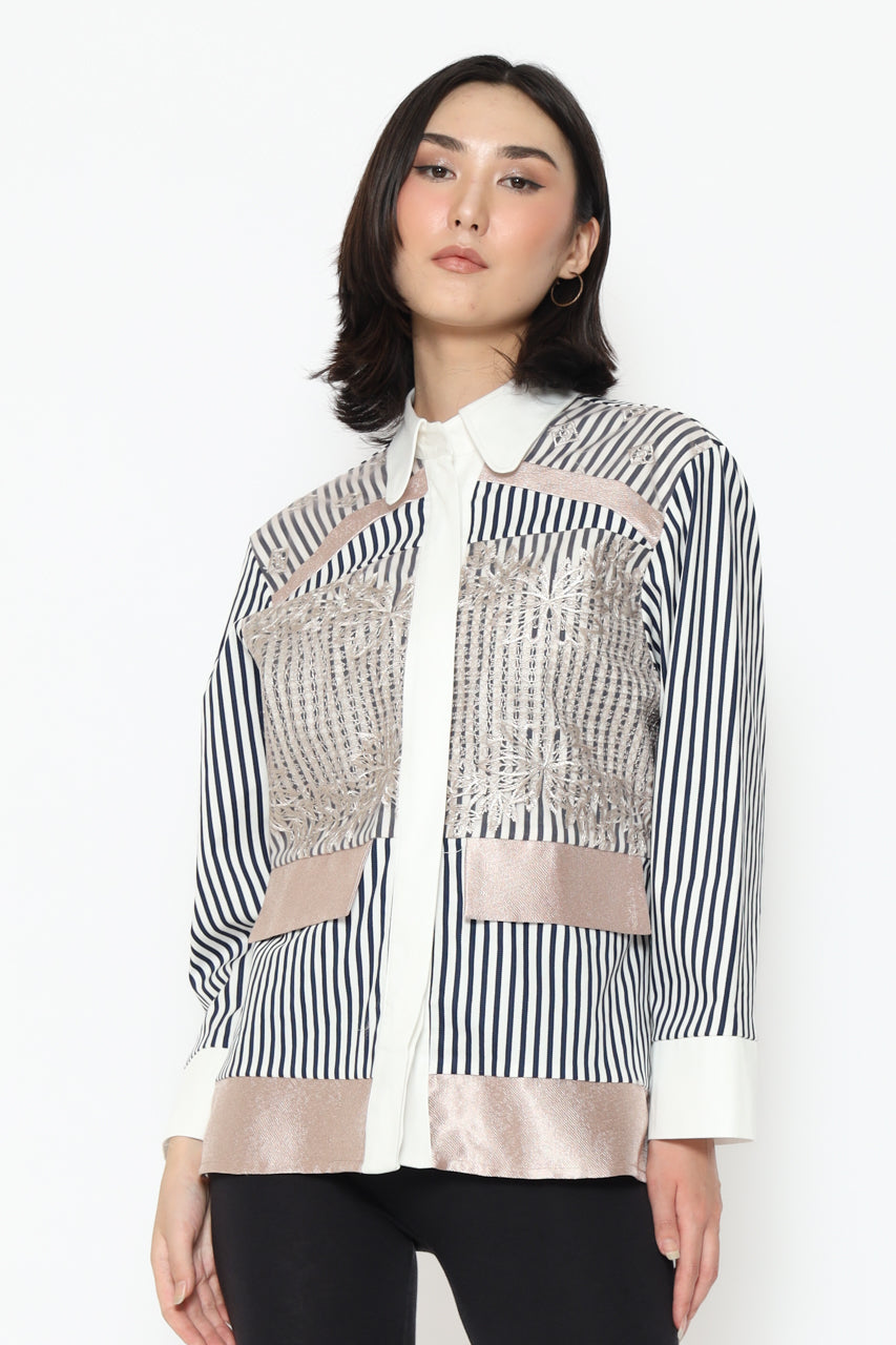 Bloom et Champs Kemeja Tile Sakura