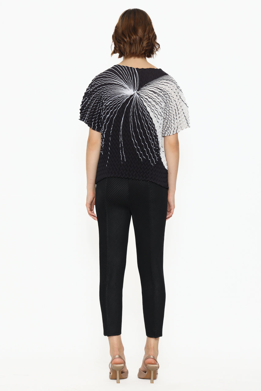 Bloom et Champs Stalactite Pleats/Textured Pleats Pants