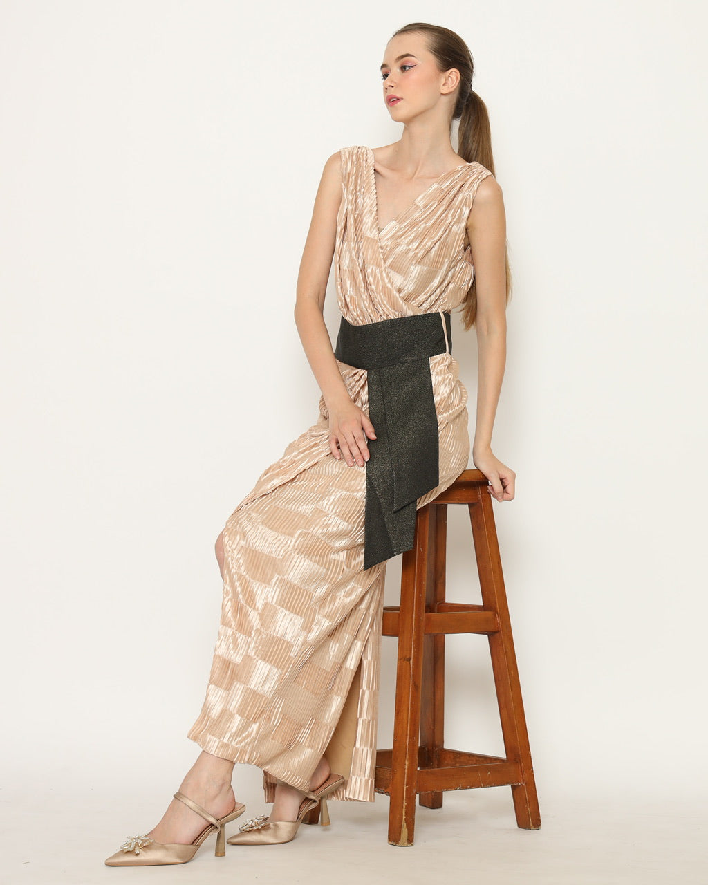 Bloom et Champs Dress PLOI Pleats Salem