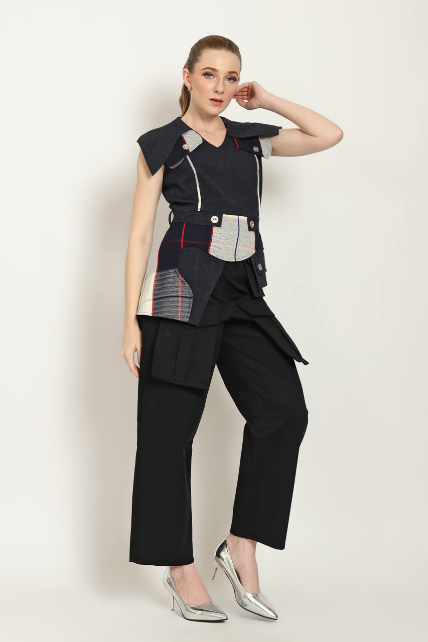 Bloom et Champs Top Karung Denim