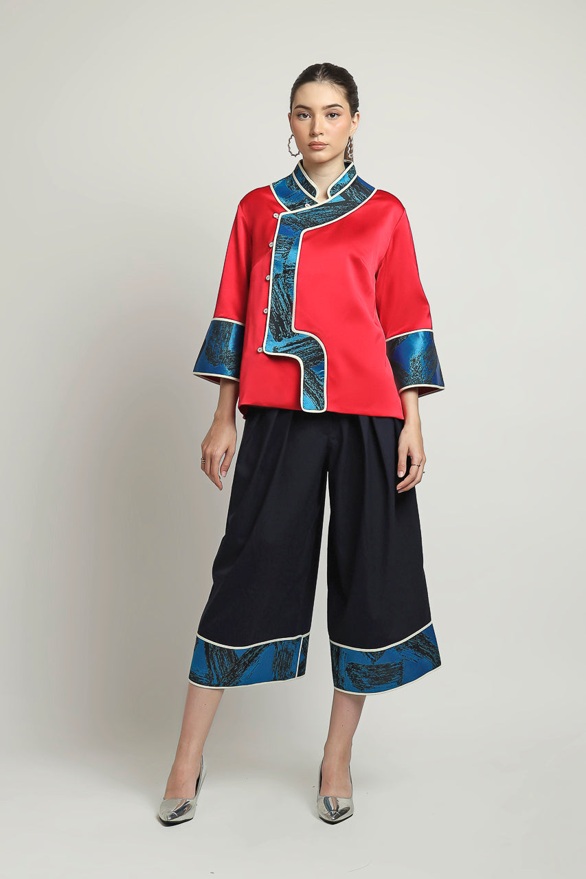 Bloom Et Champs Fan Rong Blouse Set