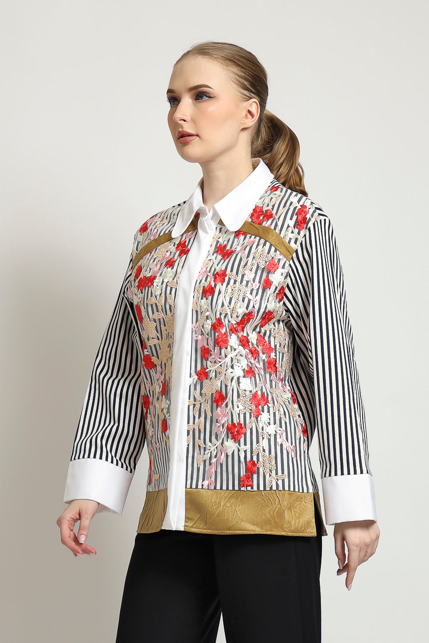 Bloom et Champs Kemeja Garden Tulle