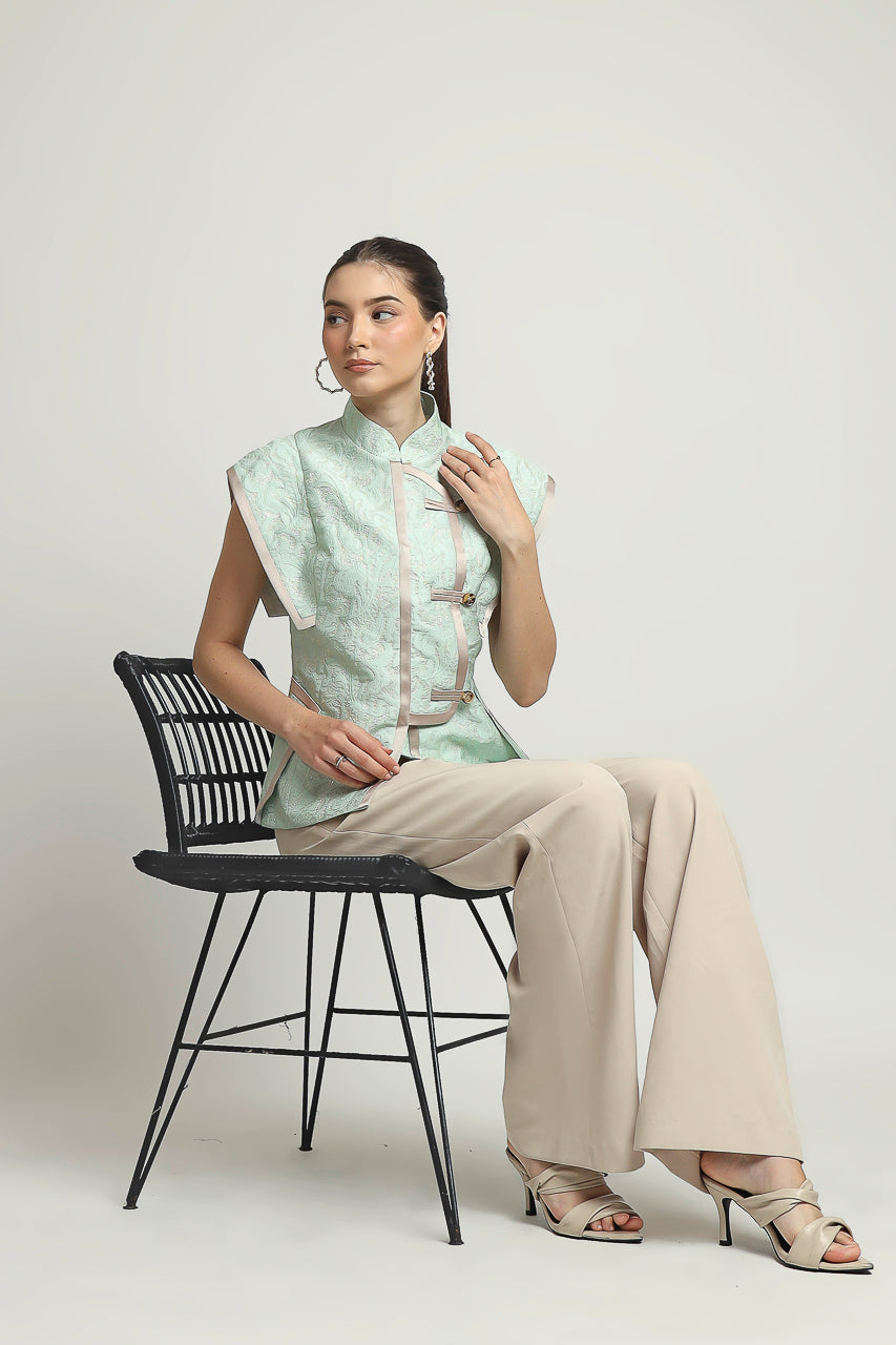 Bloom et Champs Minty Shanghai Top