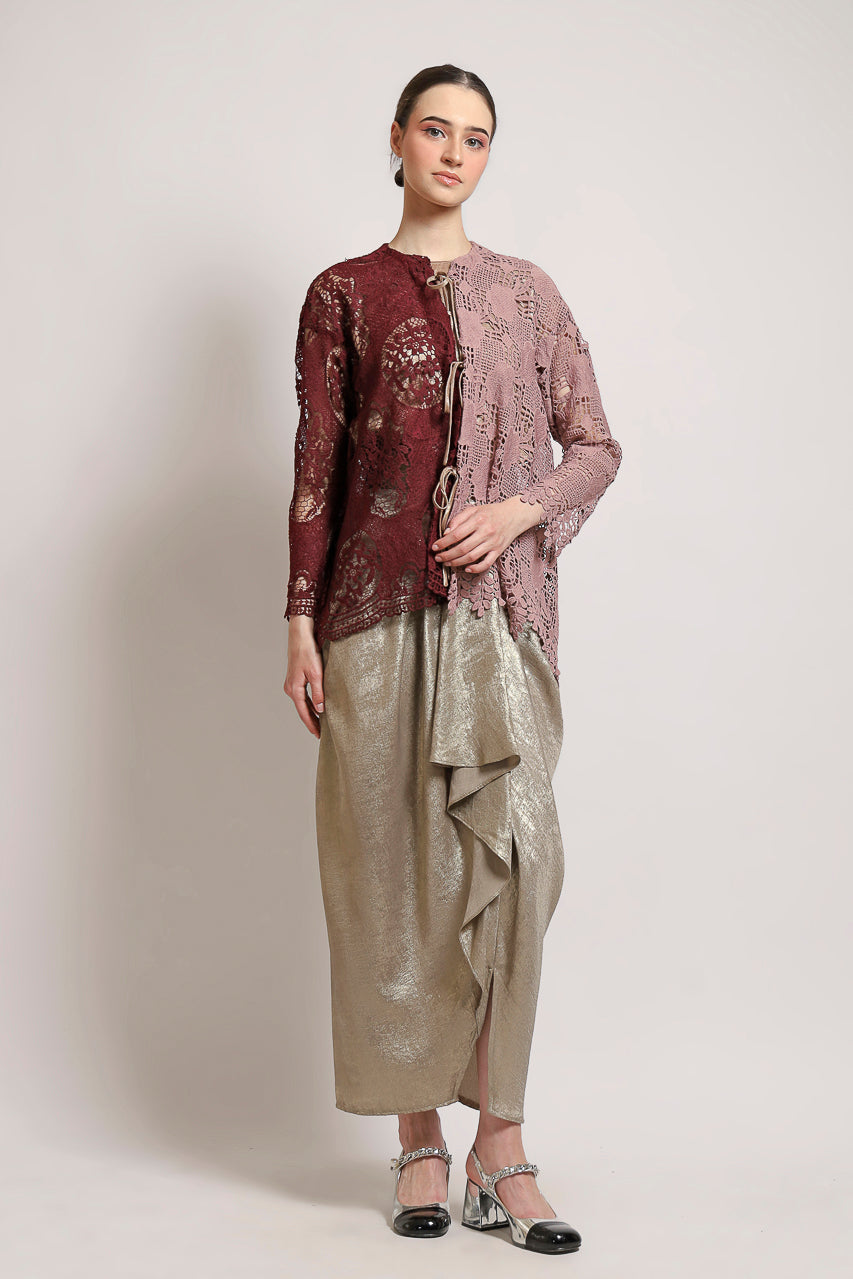 Bloom et Champs Kimono Brukat Two Tone Pita