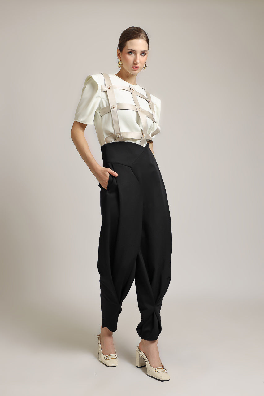 Bloom et Champs Blouse Anyaman Kancing