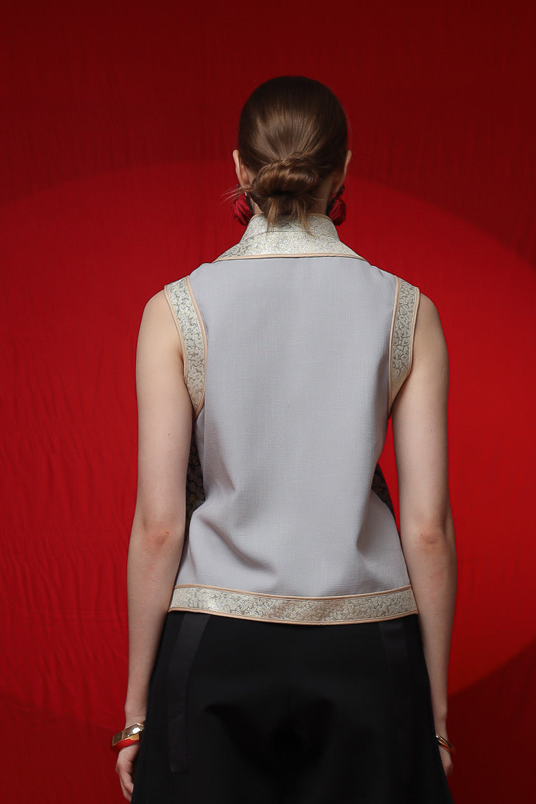 Bloom et Champs Blouse Shanghai Silver