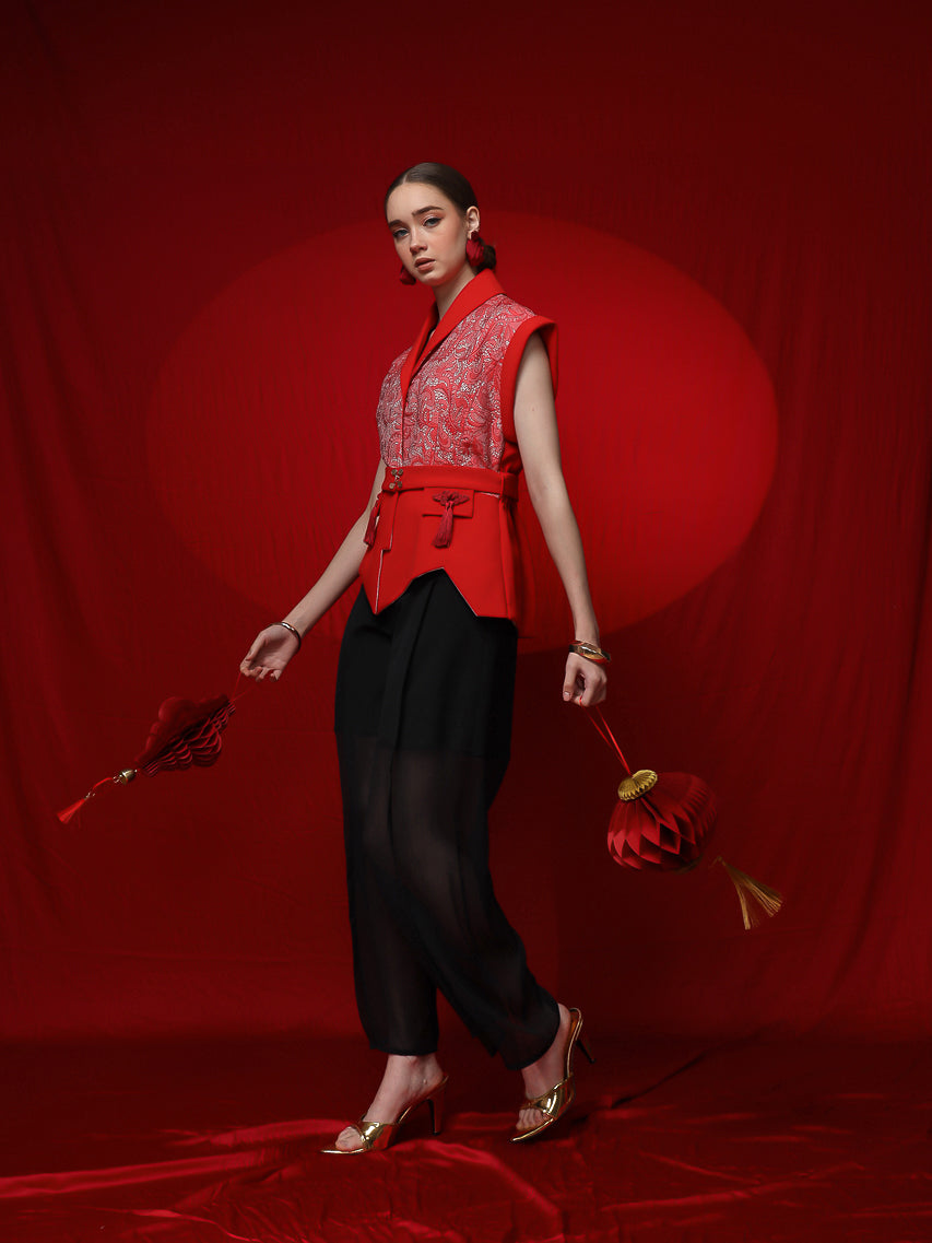 Bloom et Champs AK Kimono Wave Merah