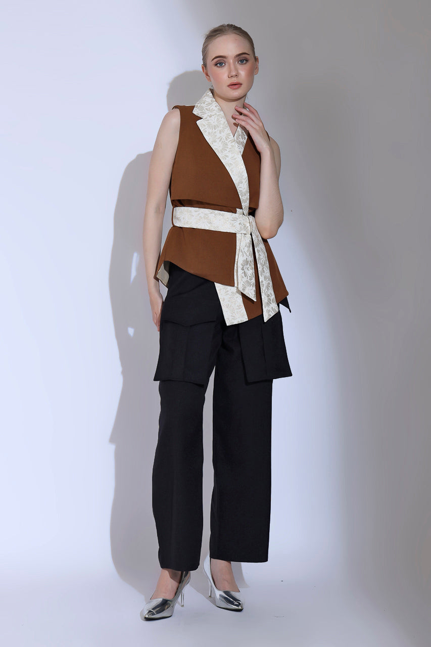 Bloom et Champs Vest Jinjet Terracotta