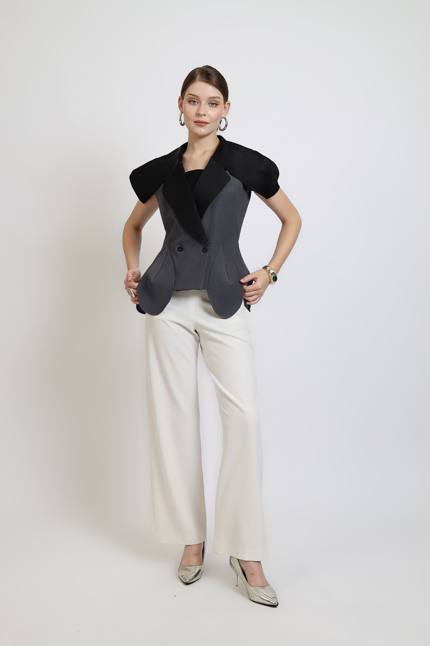 Bloom et Champs Prism Grey Blouse