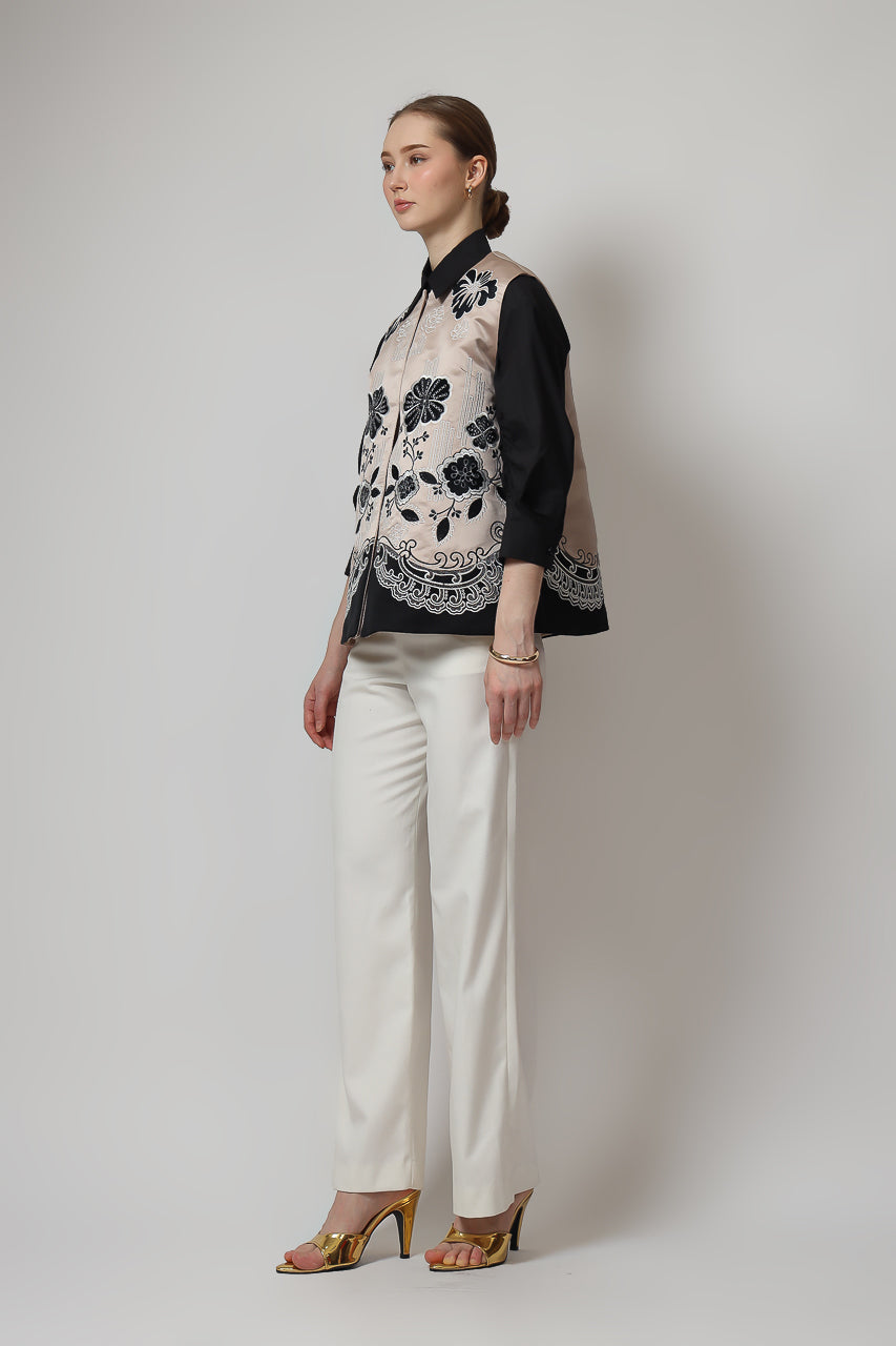 Bloom et Champs Dannie Vest Bordir