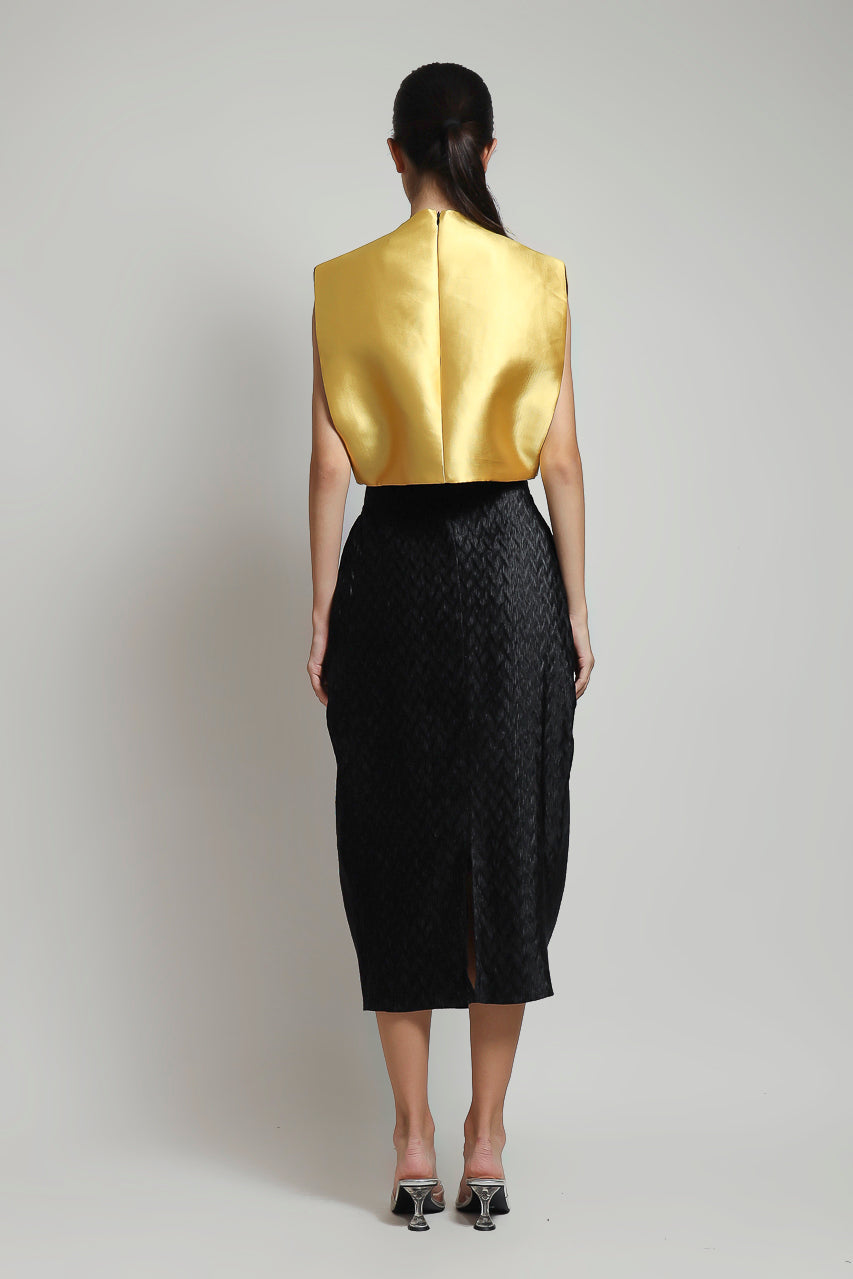 Bloom et Champs Top Ranting/Rok Embossed Tulip