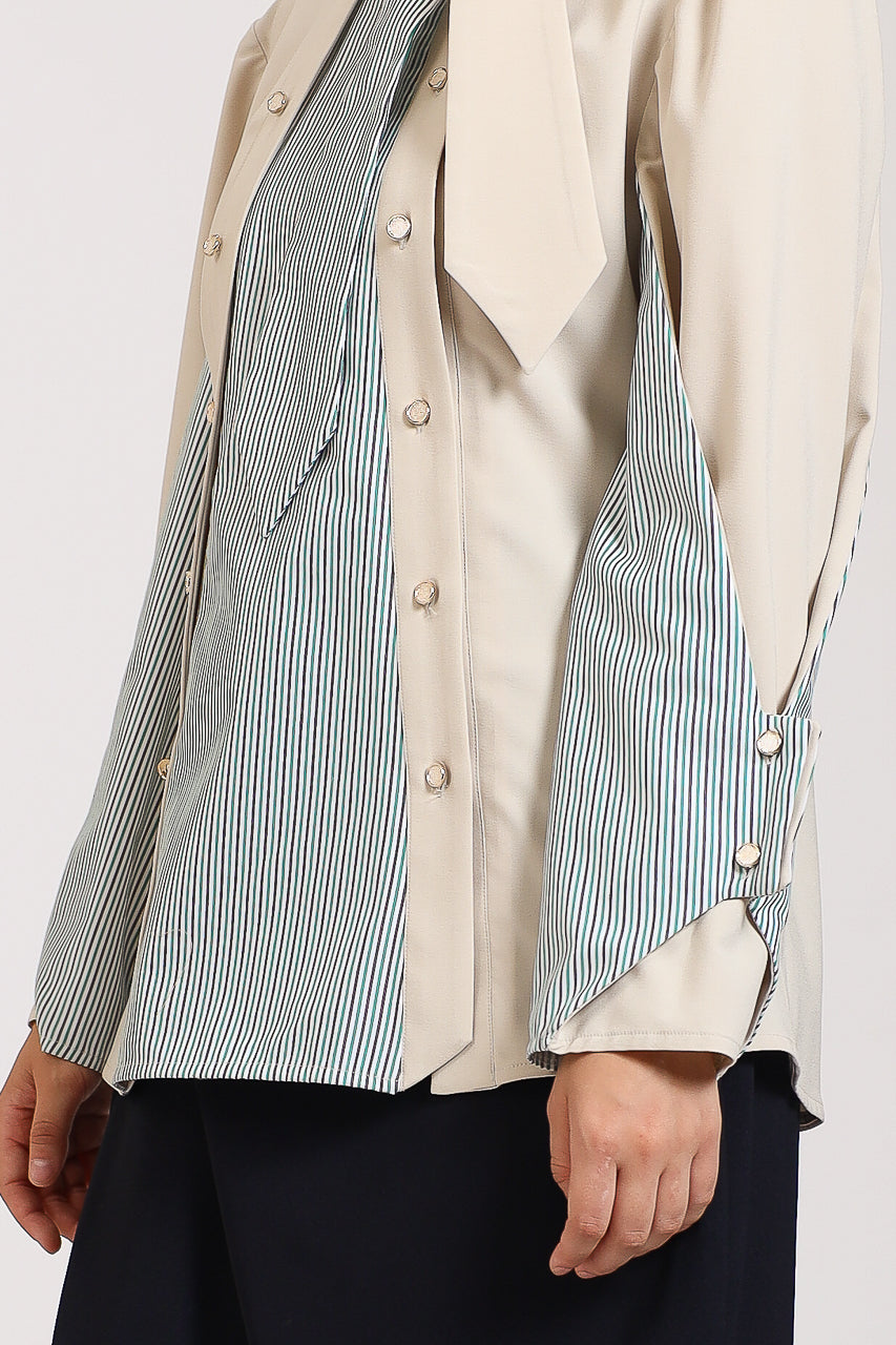 Bloom et Champs Tied Ria Shirt
