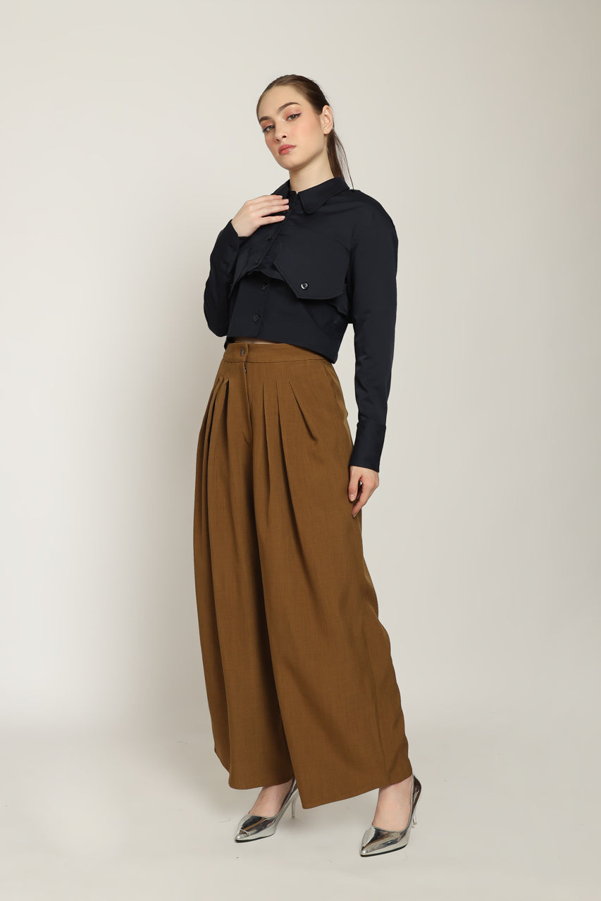 Bloom Et Cotton Tier Navy Shirt