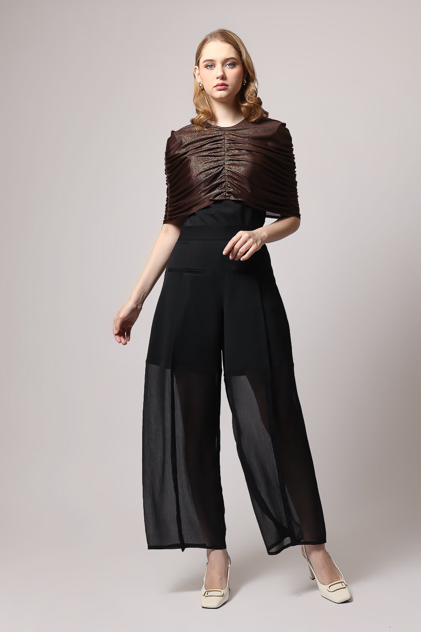 Bloom et Champs Top Coco Kerut/ Celana Alena Chiffon
