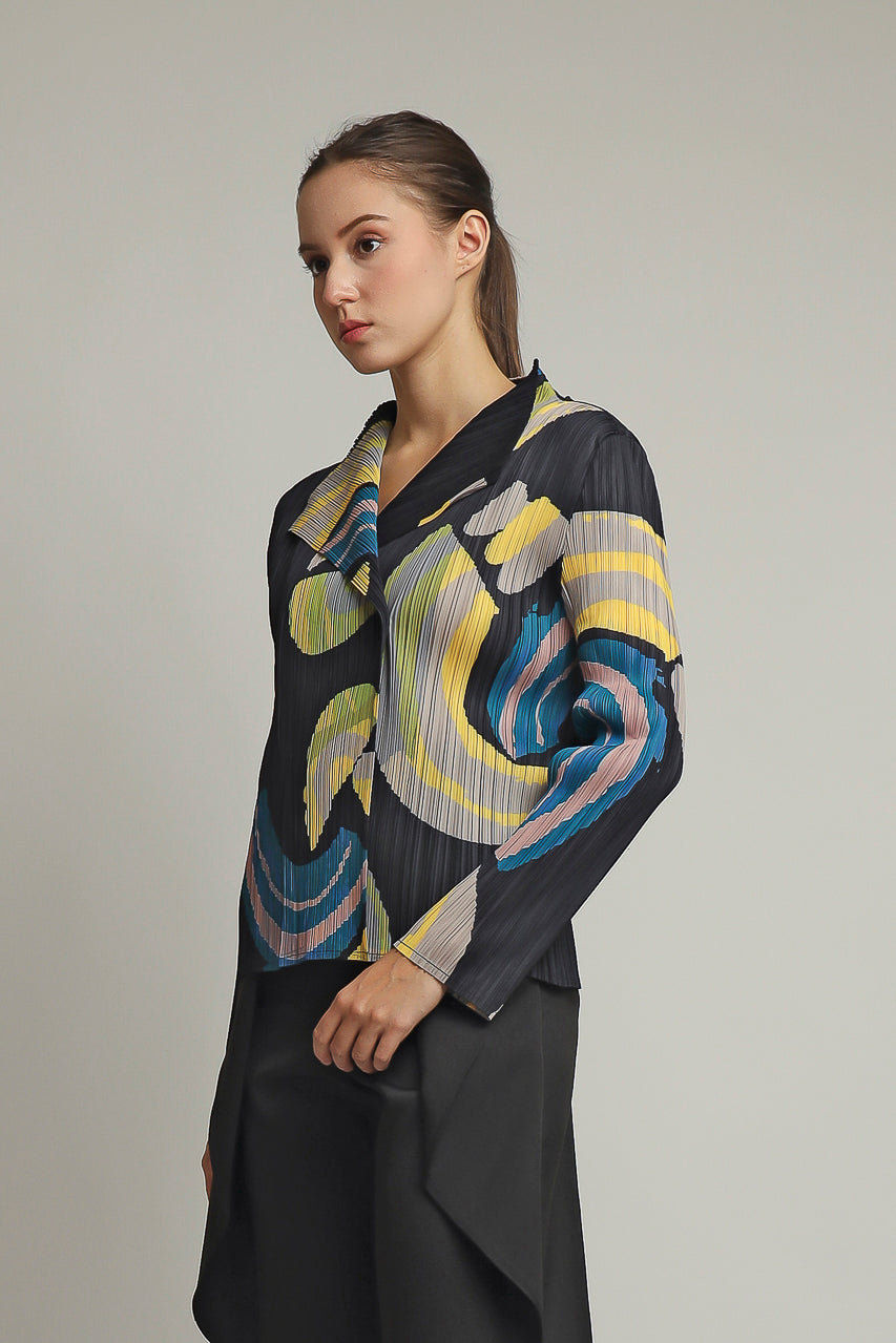 Bloom Et Champs Abstract Pleats Outer