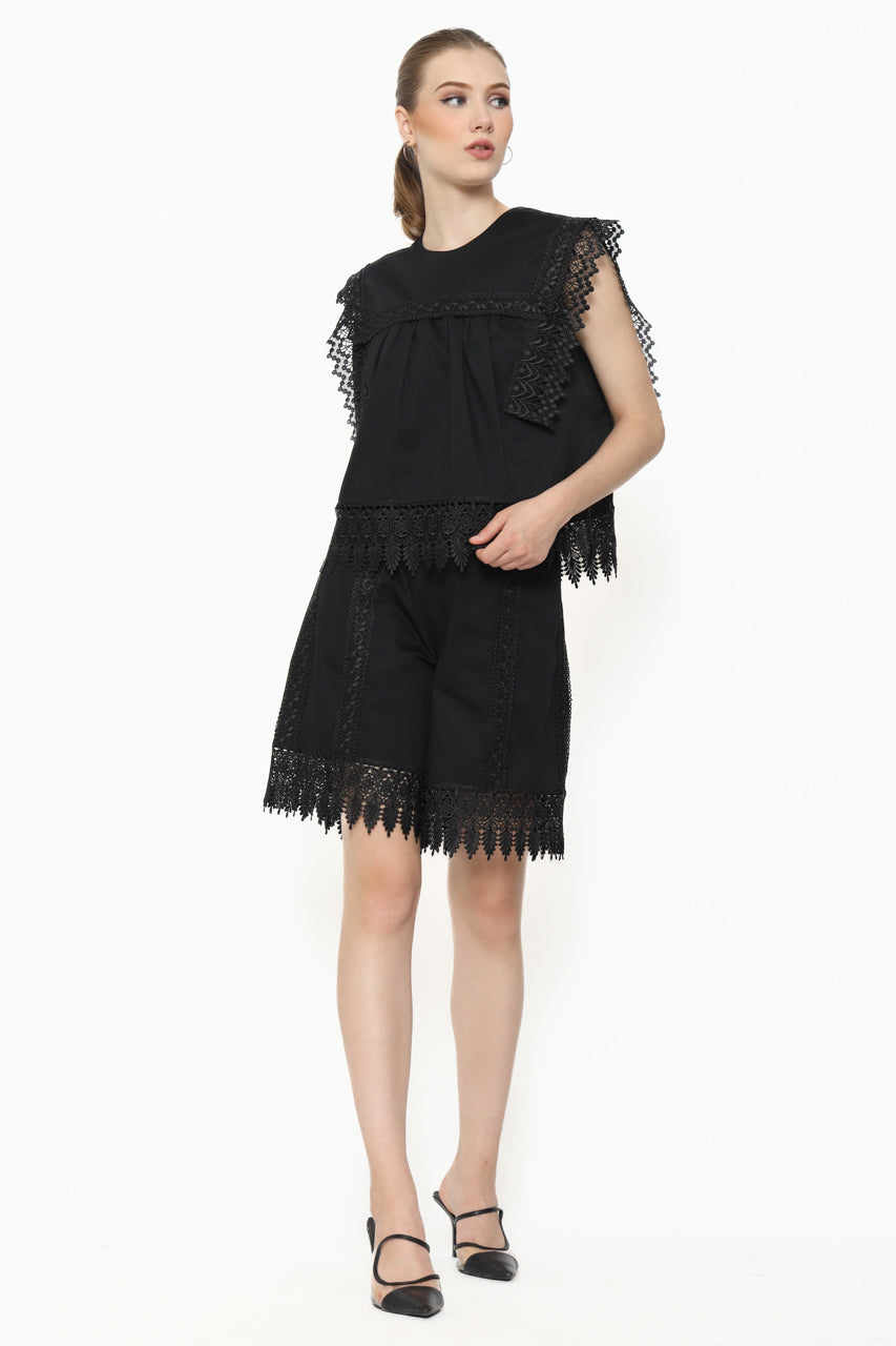 Bloom et Champs Kemeja Katun Renda