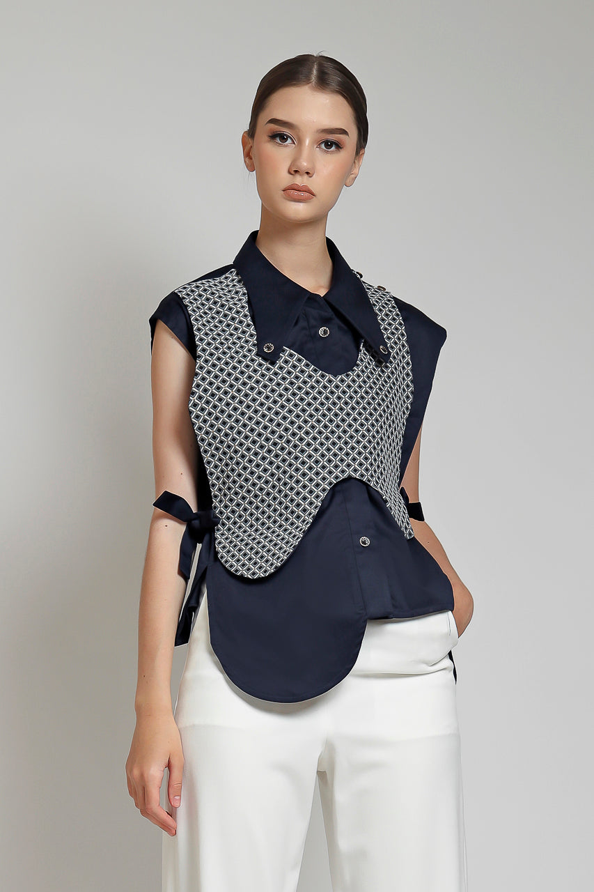 Bloom et Champs Top Rompi Navy