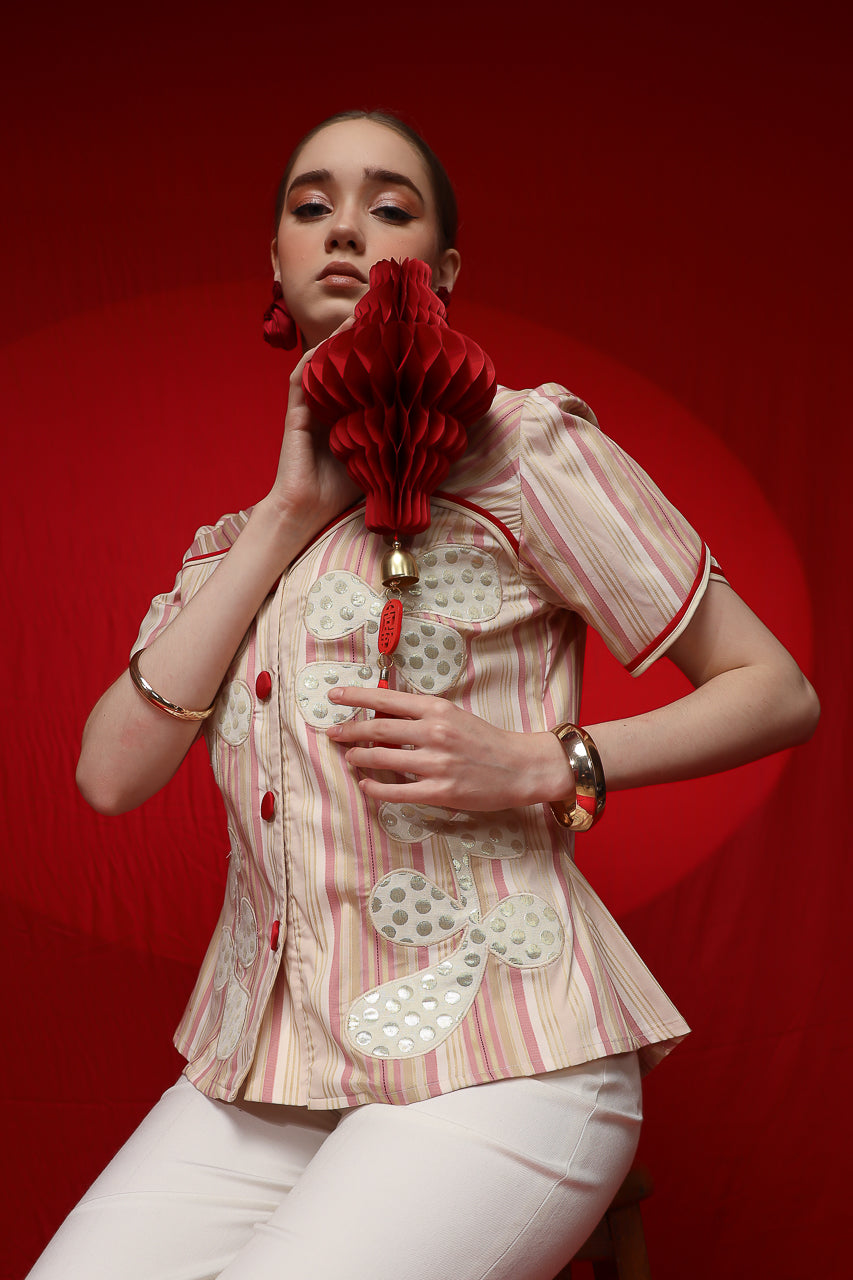 Bloom et Champs Kemeja Pagoda Pink