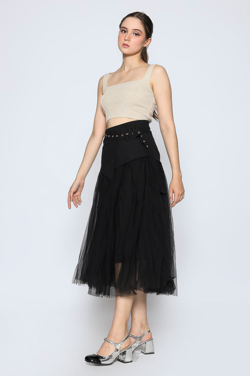 Bloom et Cotton Tutu Skirt with Belt