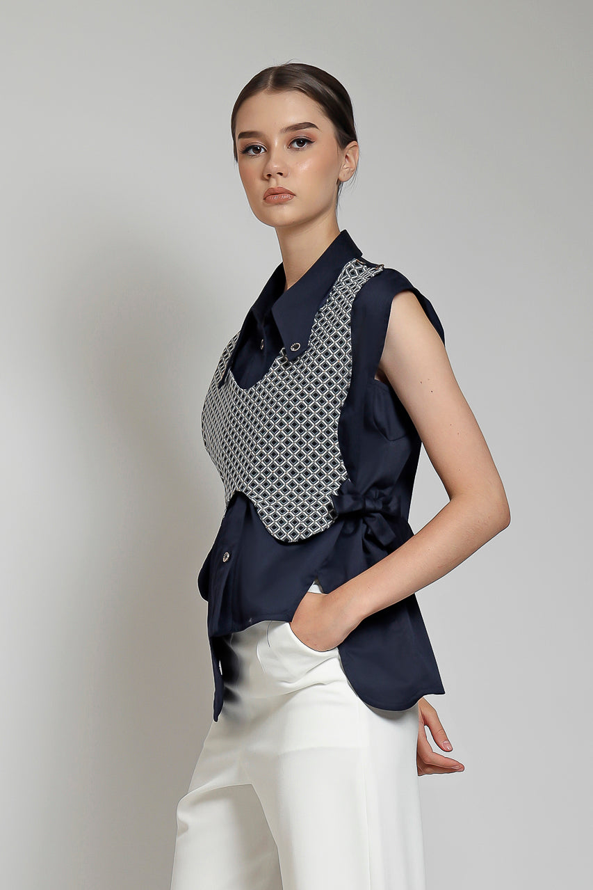 Bloom et Champs Top Rompi Navy