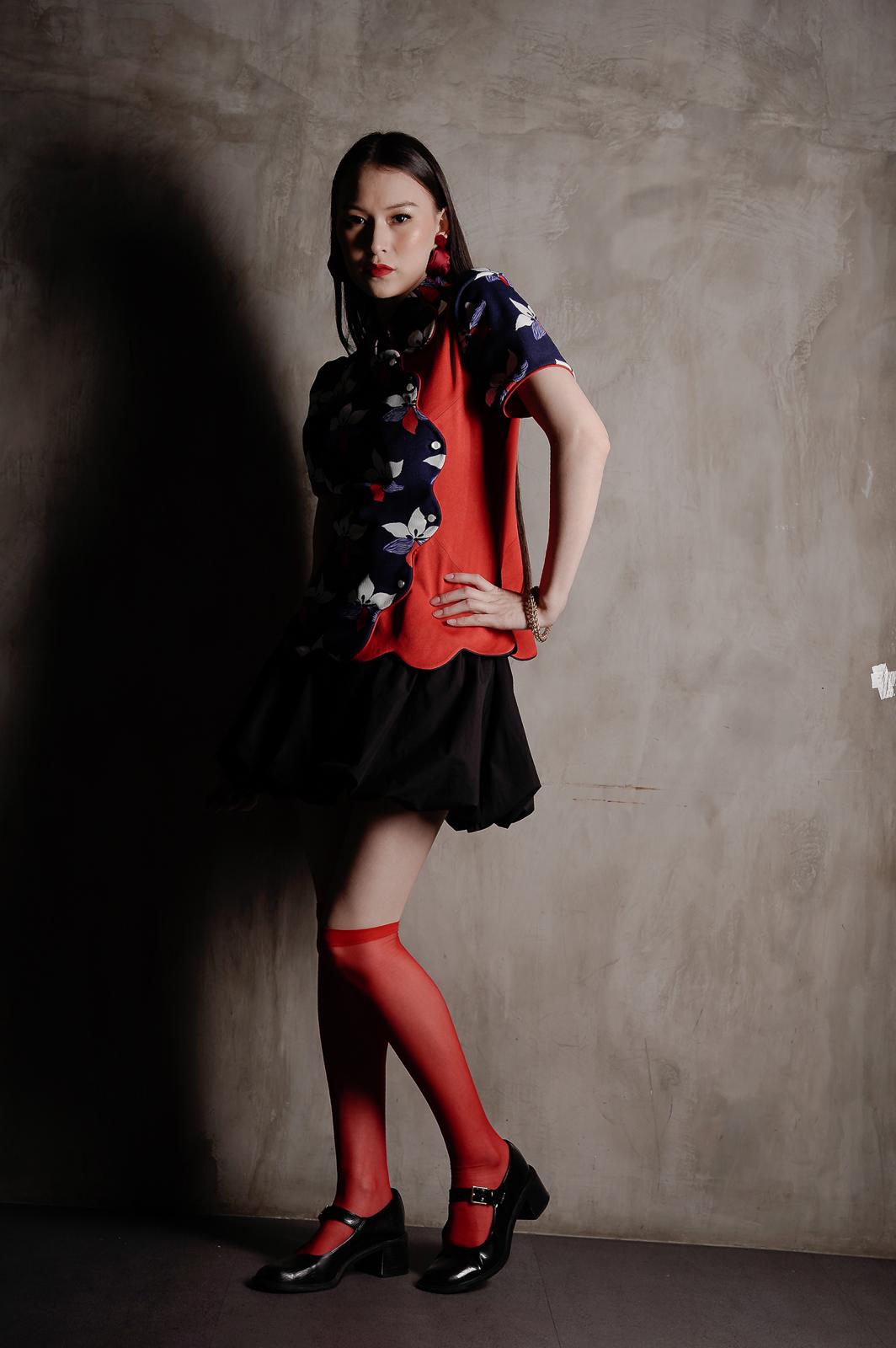 Bloom et Champs Scalloped Sakura Shirt