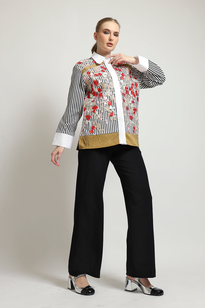 Bloom et Champs Kemeja Garden Tulle