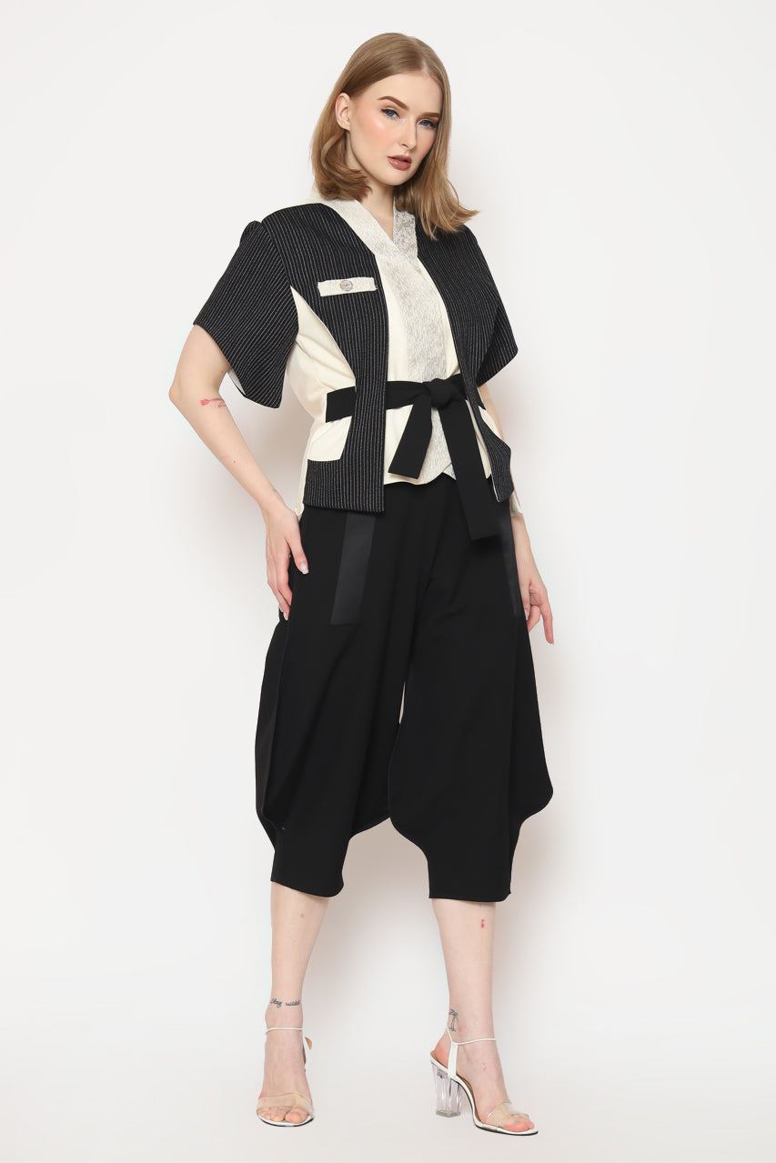 Bloom et Champs Kimono Monochrome