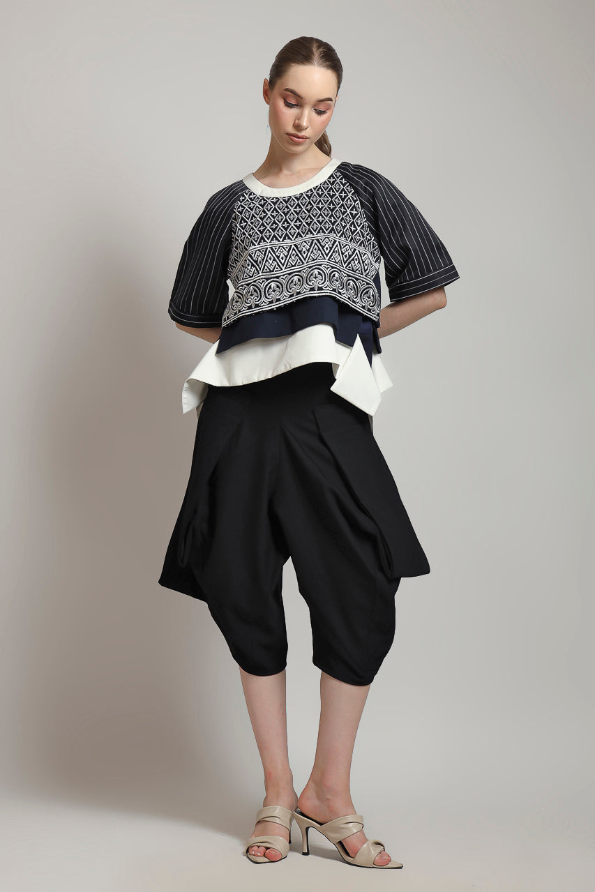 Bloom et Champs Top Mono Motif