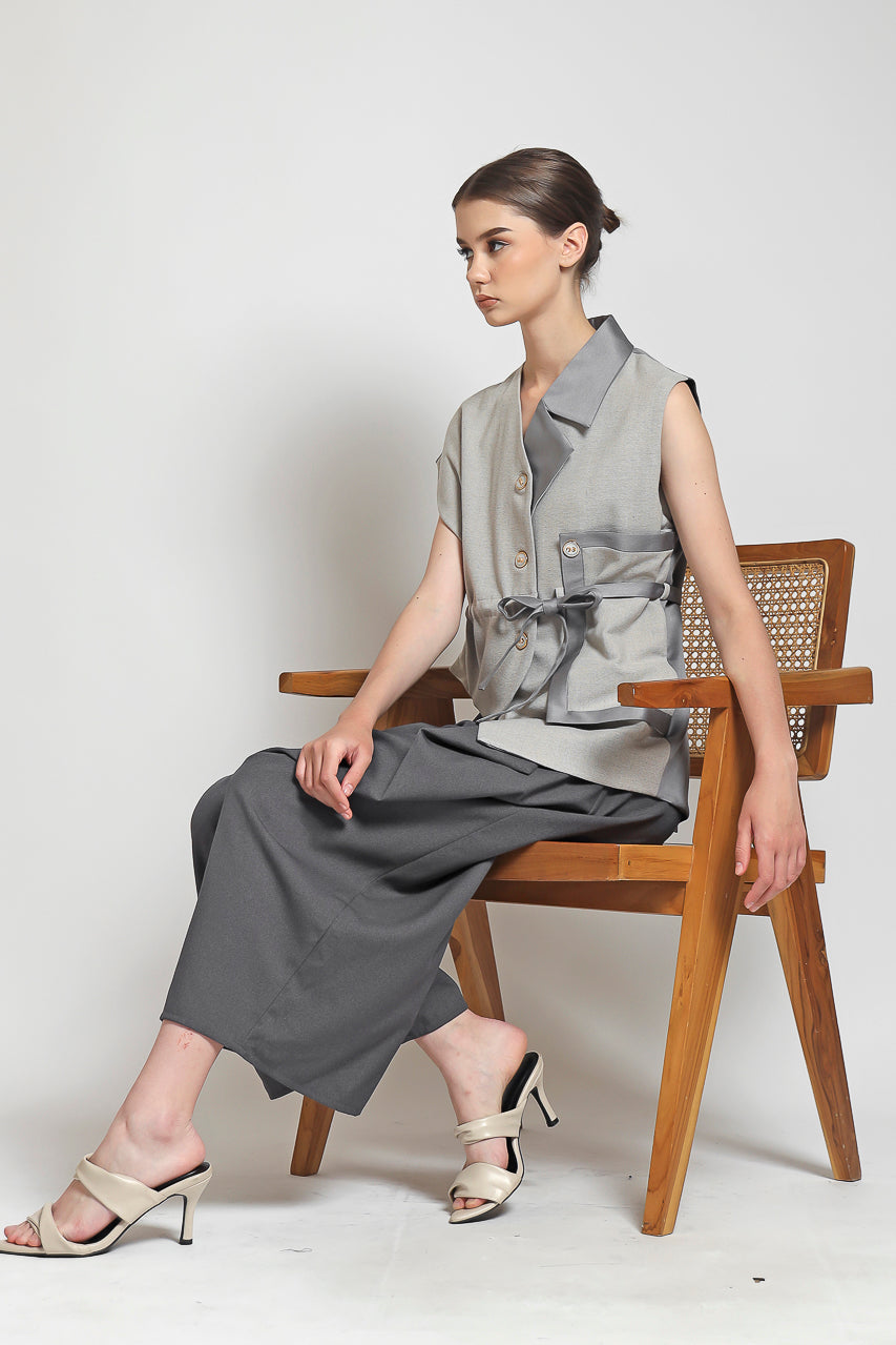 Bloom et Champs Top Serut Abu / Celana Kewer Abu